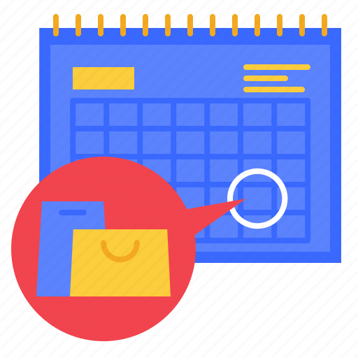 Calendar, black, friday, reminder, sale, date, day icon - Download on Iconfinder