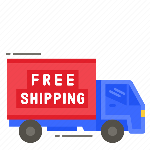 Free, delivery, automobile, shipping, vehicle, transport, logistics icon - Download on Iconfinder