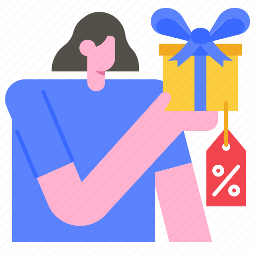 Gift, box, surprise, celebration, present, ribbon, free icon - Download on Iconfinder