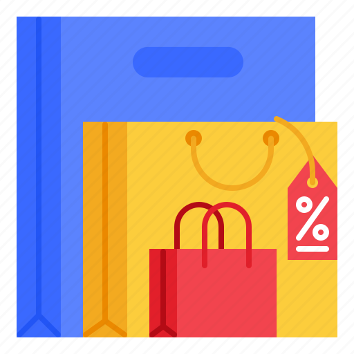 Shopping, bag, offer, percent, sales, discount, tag icon - Download on Iconfinder