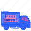 free, delivery, automobile, shipping, vehicle, transport, logistics 