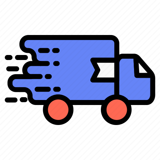 Truck, delivery, shipping, package, transport, transportation icon - Download on Iconfinder