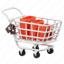 gift, shopping, black friday, sale, business, discount, ecommerce, market, trolley 