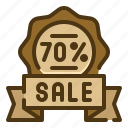 sale, commerce, shopping, sticker, badge, two, tone