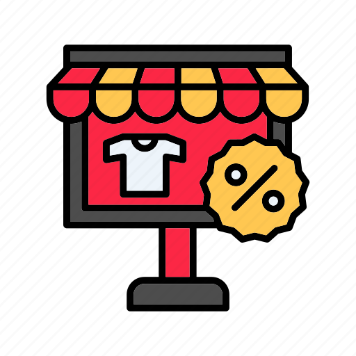 Trolley, shop, online, shopping, cart, store, monitor icon - Download on Iconfinder