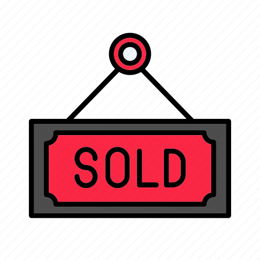 Sold, sign, discount, black friday icon - Download on Iconfinder