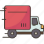 truck, delivery, shipping, speed, service 
