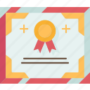 certificate, award, achievement, quality, badge