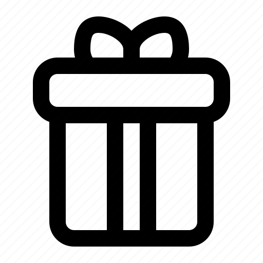 Black, box, commerce and shopping, friday, gift, present icon - Download on Iconfinder