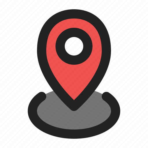 Commerce and shopping, gps, location, map, pin, placeholder icon - Download on Iconfinder