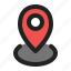 commerce and shopping, gps, location, map, pin, placeholder 