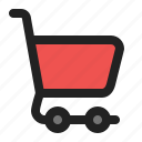 black friday, cart, commerce and shopping, market, shop, trolley