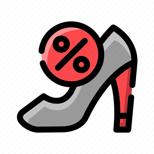 High, heels, discount, shoe, woman, lady, elegant icon - Download on Iconfinder