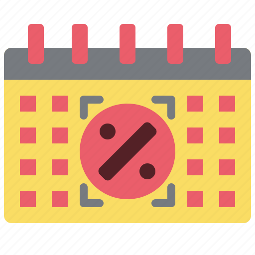 Blackfriday, flat, calendar, date, schedule, event, plan icon - Download on Iconfinder