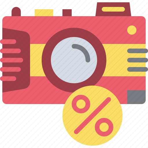 Blackfriday, flat, camera, discount, photo, sale, electronic icon - Download on Iconfinder