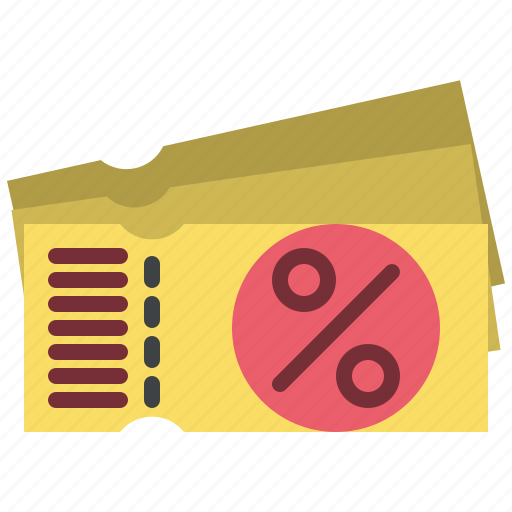 Blackfriday, flat, ticket, discount, coupon, voucher, tag icon - Download on Iconfinder