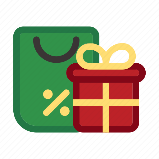 Black friday, bonus, cash back, commerce, discount, gift, shopping icon - Download on Iconfinder