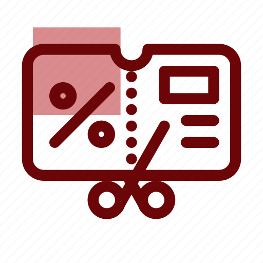 Black friday, commerce, cutting, discount, half price, price tag, sale icon - Download on Iconfinder