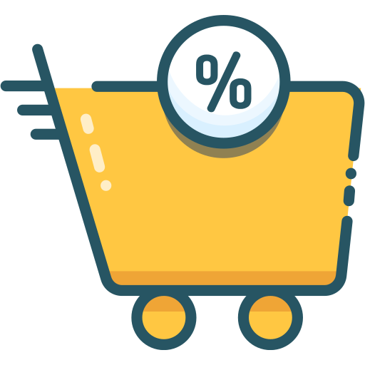 Black friday, sale, trolley icon - Free download