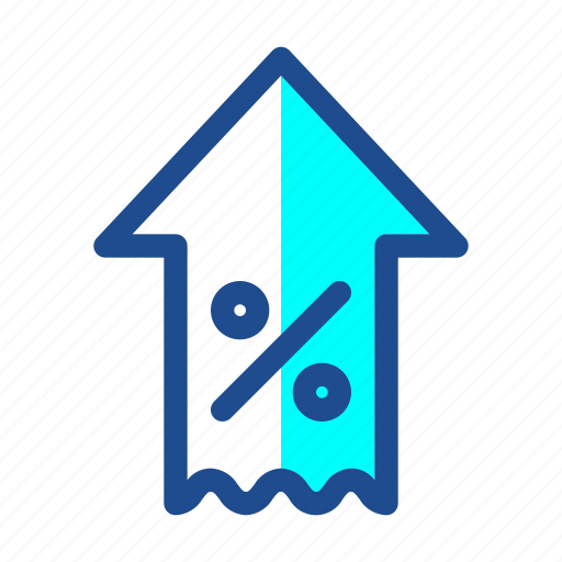 Arrow, black friday, commerce, discount, rise, sales, up icon - Download on Iconfinder