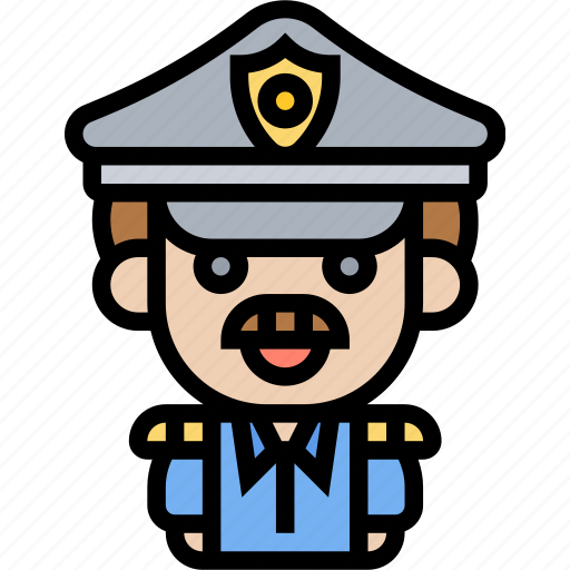 Cop, police, enforcement, officer, law icon - Download on Iconfinder