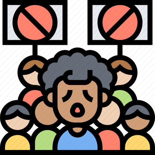 Strike, demonstration, rally, protest, activist icon - Download on Iconfinder