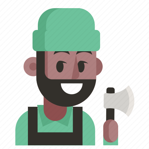 Avatar, job, lumberjack, man, profession, user, work icon - Download on Iconfinder