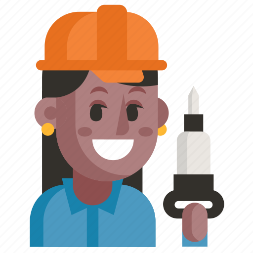 Avatar, job, miner, profession, user, woman, work icon - Download on Iconfinder