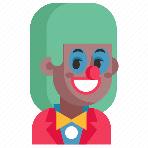 Avatar, clown, job, profession, user, woman, work icon - Download on Iconfinder