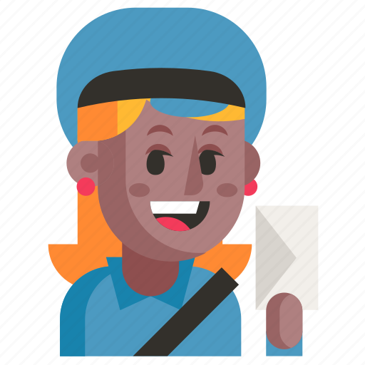 Avatar, job, postman, profession, user, woman, work icon - Download on Iconfinder