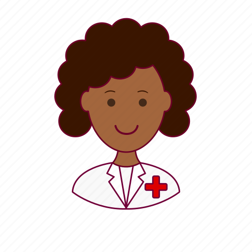Black woman, emprego, enfermeira, job, nurse, professions, trabalho icon - Download on Iconfinder
