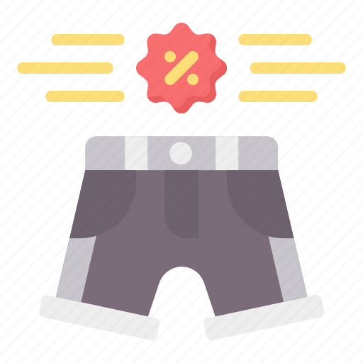 Shorts, commerce, and, shopping, garment, summertime, clothes icon - Download on Iconfinder