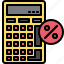 blackfriday, filledoutline, calculator, finance, calculation, shopping, business 