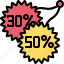 blackfriday, filledoutline, discount, sale, shopping, offer, price 