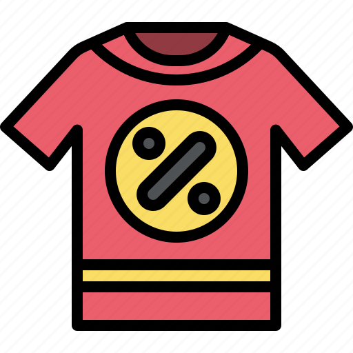 Blackfriday, filledoutline, tshirt, clothes, fashion, clothing, wear icon - Download on Iconfinder
