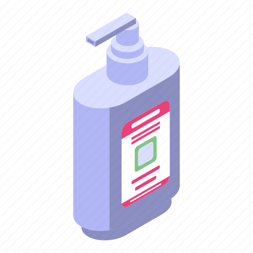 Cartoon, dispenser, hand, isometric, logo, medical, soap icon - Download on Iconfinder