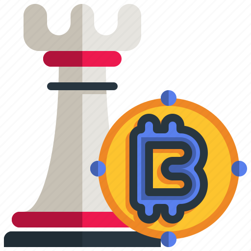 Chess, bitcoin, strategy, cryptocurrency, digital, currency icon - Download on Iconfinder