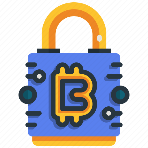 Lock, security, bitcoin, safety, cryptocurrency icon - Download on Iconfinder