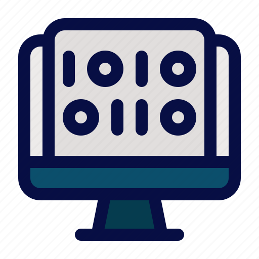 Computing, binary, code, network, program, coding, computer icon - Download on Iconfinder