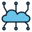 cloud, network, connection, storage, computing, data, link 