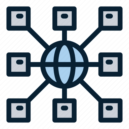 Network, internet, connection, group, interaction icon - Download on Iconfinder