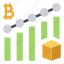 blockchain, bitcoin, analytics, statistic, chart, value, market 
