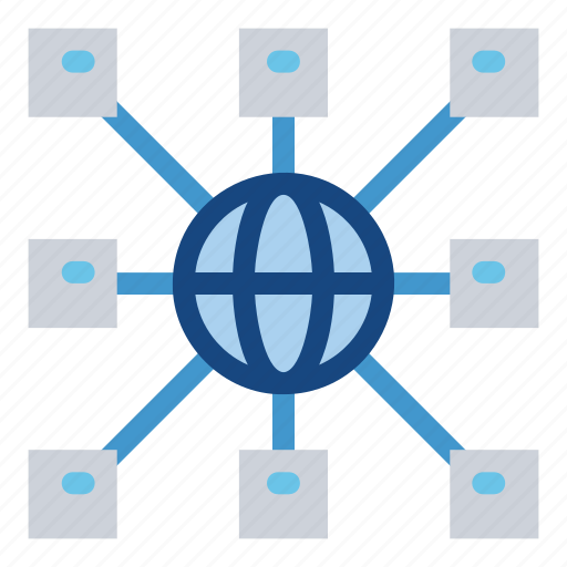 Network, internet, connection, group, interaction icon - Download on Iconfinder