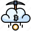 business, cash, cloud, currency, mining, money 