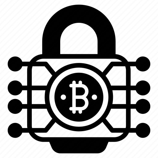 Bitcoin, encryption, bitcoin encryption, data encryption, bitcoin security, padlock encryption, data security icon - Download on Iconfinder