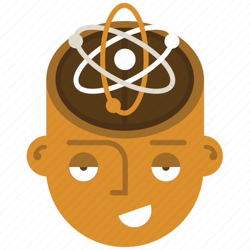 Atomic, bogdan, head, human, rosu icon - Download on Iconfinder