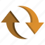 arrows, cycle, recycle, refresh 