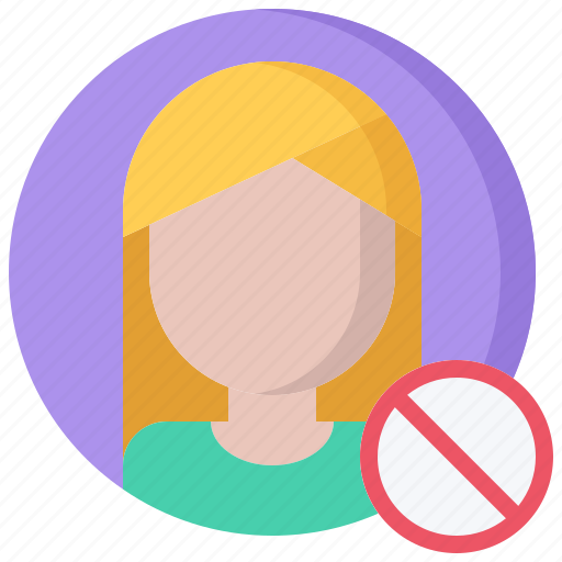 Ban, delete, follower, list, remove, user icon - Download on Iconfinder