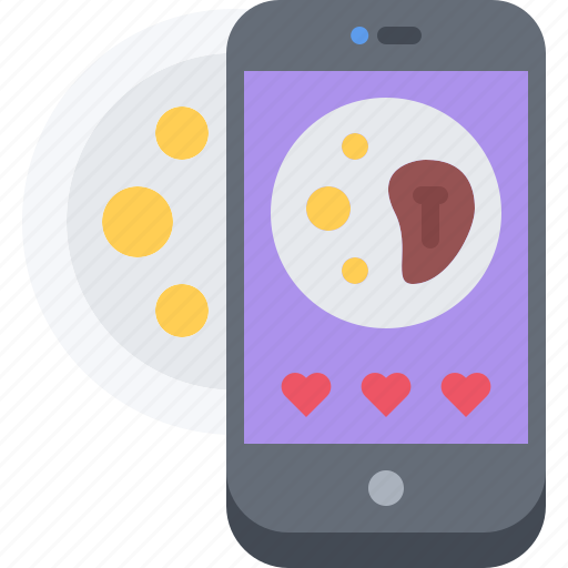 Blog, food, network, phone, photo, social icon - Download on Iconfinder