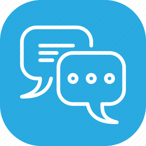 Bubble, chat, message, sms, speech, talk icon - Download on Iconfinder
